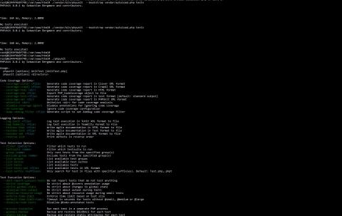 php-unit-terminal-version